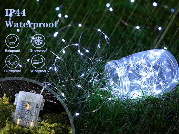 outdoor fairy lights waterproof