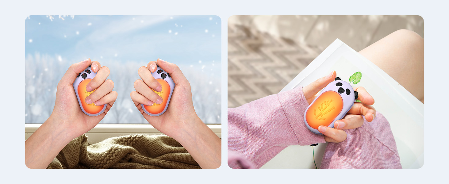 Panda hand warmers