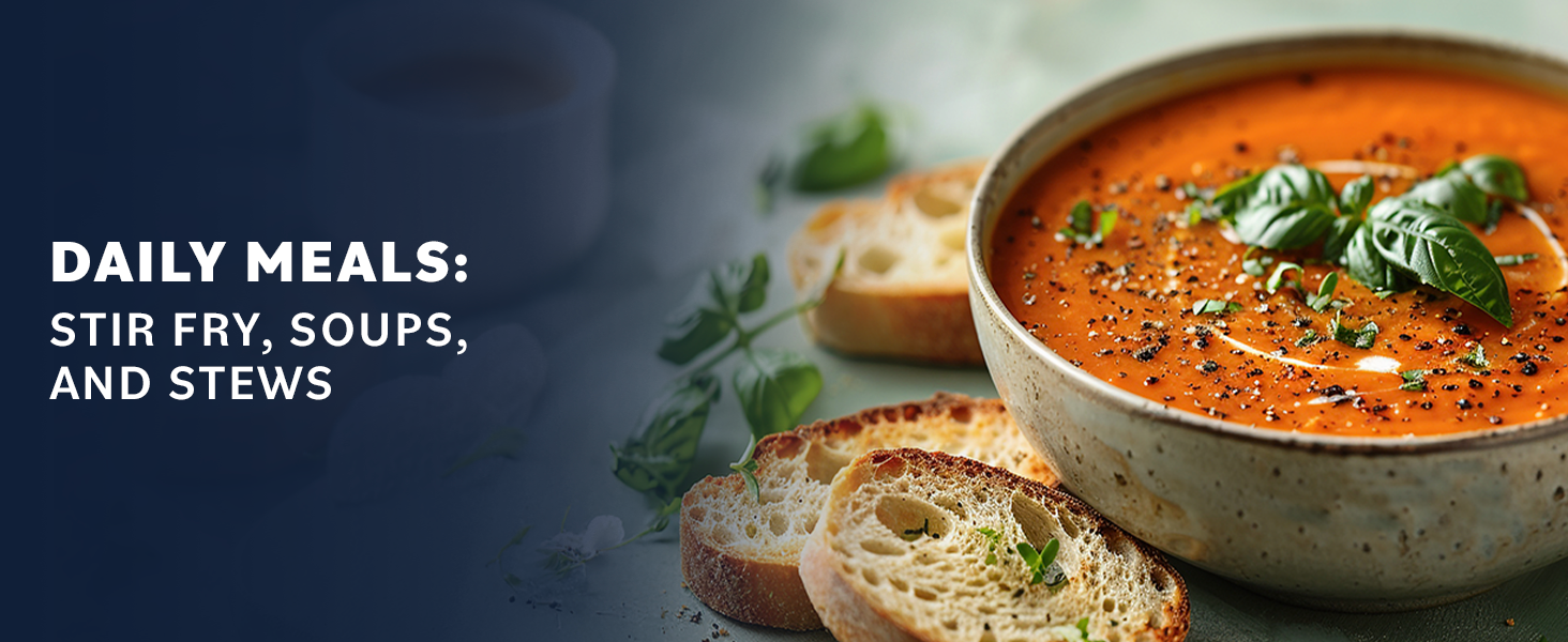 image of stir fry, soup, and stew