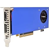 SRhonyra RX 550 4GB Low Profile Graphics Card GDDR5 128-Bit Radeon Video Card HDMI DisplayPort Du...