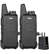 TIDRADIO TD-M8s Walkie Talkies, Portable FRS Two-Way Radios Rechargeable,Hands Free, Long Range, ...