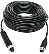 INSEETECH 4 Pin Camera Extension Cable for Backup Camera, Aviation Extension - Waterproof Video P...