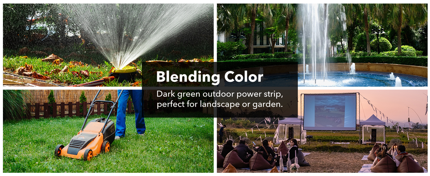 long extension cord outdoor