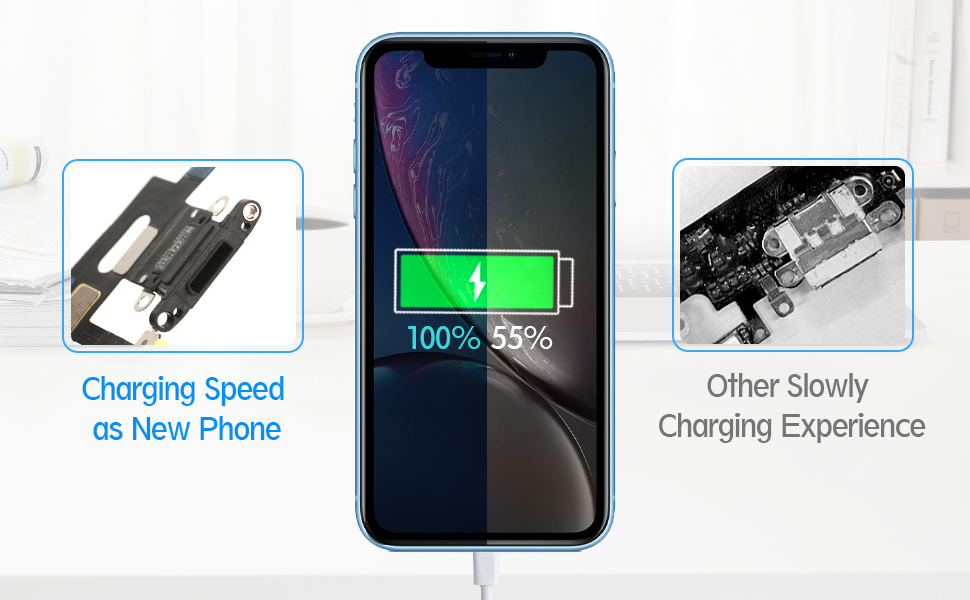  for iPhone XR Charging Port Flex Cable