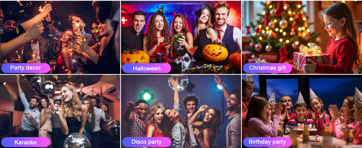 2 in 1 Disco Ball Effect and Night Light