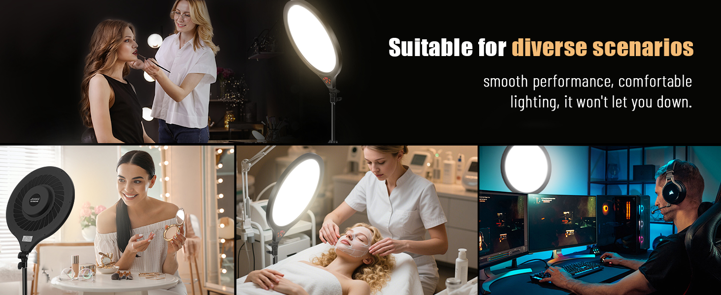 selfie light with tripod stand