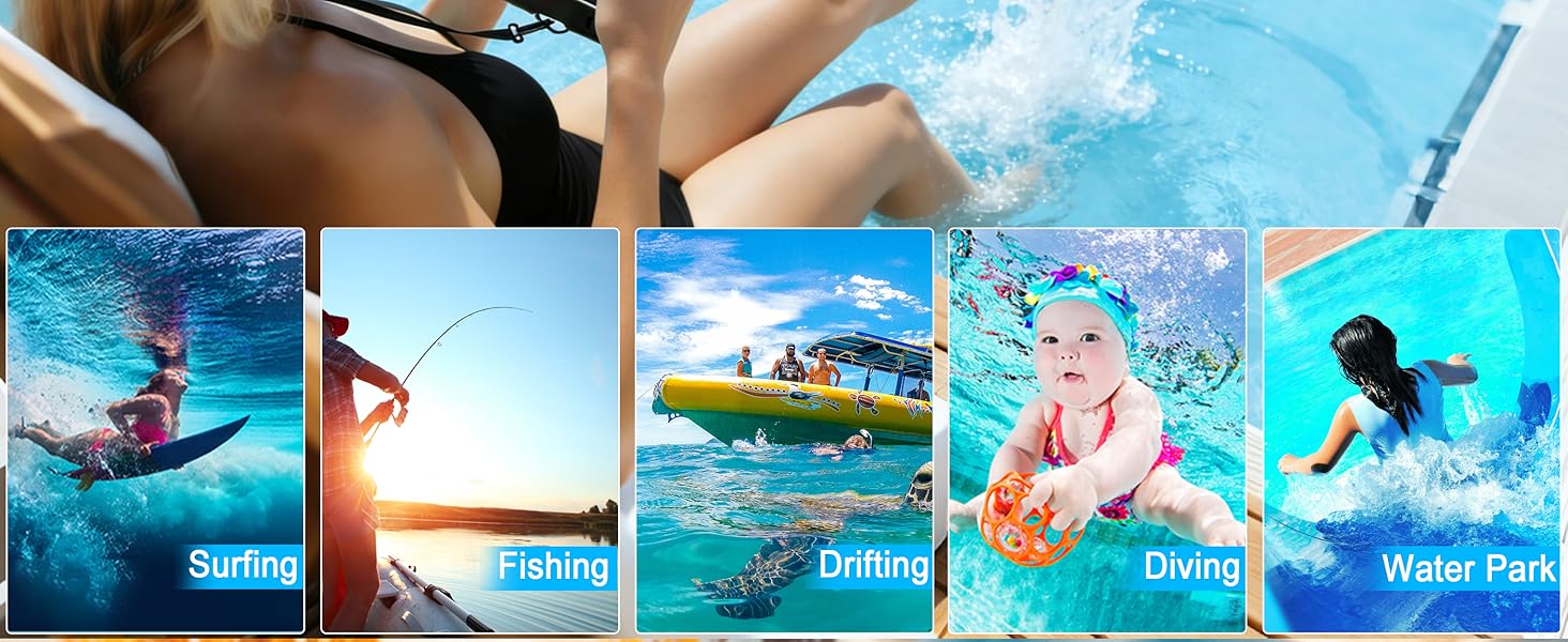 Multicolor Universal Waterproof Phone Pouch