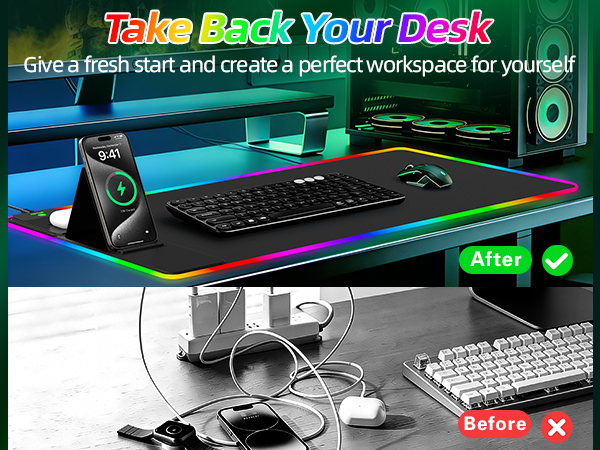 XXL Desk Mat for Mouse Pad