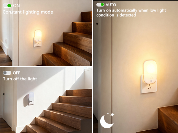 light sensor night light