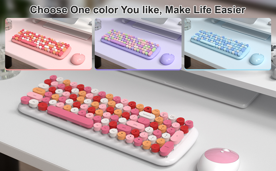 Wireless Keyboard and Mouse Combo