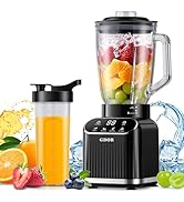GDOR Professional Blender for Smoothies, 5 Functions, 1200 Peak Watts Smoothie Blender, 52 Oz Gla...