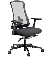 ProtoArc Ergonomic Office Chair - Flexer Pro Mesh Desk Chair with Lumbar Support, Slide Seat & 4D...