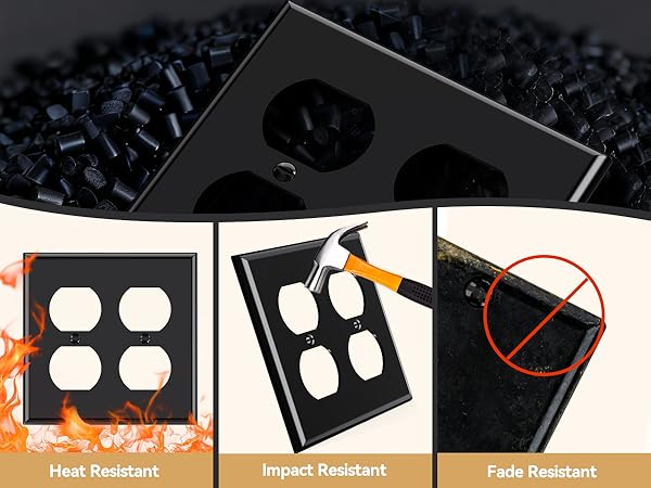 2 Gang Standard Duplex Wall Plate