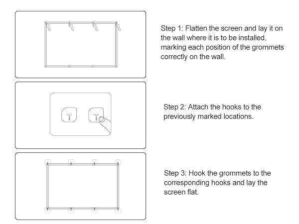 projector with screen
