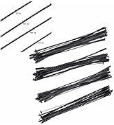 FOXBC 5-Inch Scroll Saw Blade Pin End Replacement for Wen 3921 3923, Dremel, Craftsman, Penn Stat...