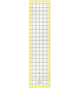 Breman Precision Clear Quilting Ruler - 6x24 Inch Clear Ruler - Clear Acrylic Ruler for Cutting F...