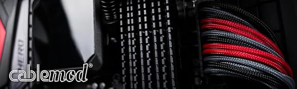 CableMod Classic ModFlex E-Series Cable Kit for EVGA G5 / G3 / G2 / P2 / T2 - Black/Blue