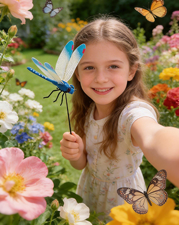 dragon fly clips for bugs repellent