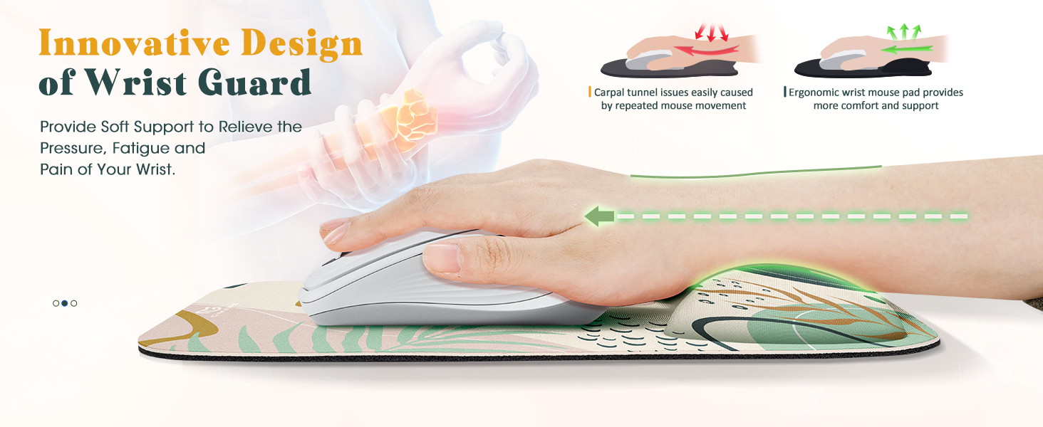 MOUSE PAD WRIST REST