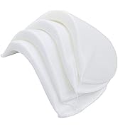 YEQIN Covered Set-in Shoulder Pads (2 Pair of White)
