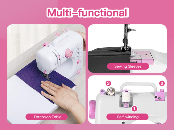 portable mini sewing machine for kids and adults