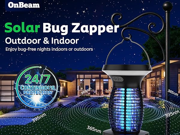 Solar Bug Zapper Outdoor