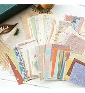 MAXLEAF 360PCS Vintage Scrapbook Paper for Journaling Crafting Planner Bullet Junk Journal, Aesth...