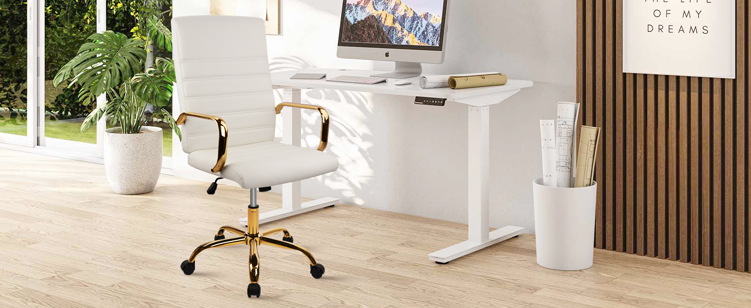 Leather Executive Computer Desk Chairs
