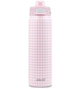 Ello Pop &amp; Fill Stainless Steel Water Bottle with Quick Fill Technology, Double Walled Vacuum Ins...