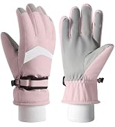Azarxis Baby Winter Mittens Kid Toddler Warm Gloves Fleece Lined Thermal Windproof for Infant Boy...