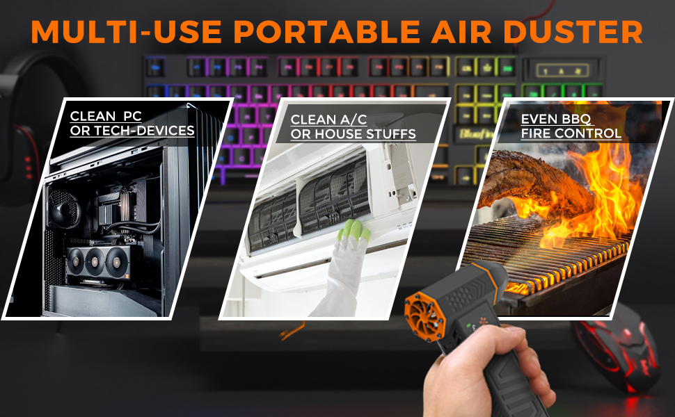 various scenarios. It can be used as pc cleaning kit, keyboard cleaner,high-speed modes