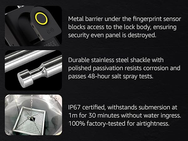 Metal Sheld, Passivation and Under Water Test