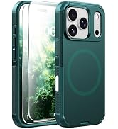 Diverbox Magnetic for iPhone 17 Pro Max Case-Compatible with MagSafe,with Screen Protector,with P...