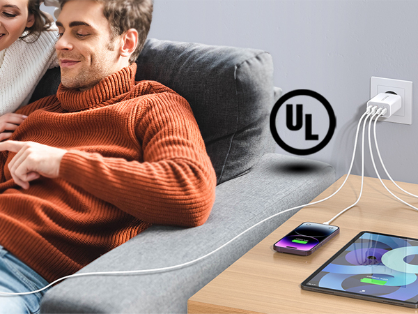 usb c charger block european plug