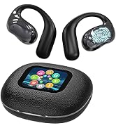 Piluyaa Open Ear Earbuds Ultra Comfort Wireless Bluetooth 5.4 Headphones Over The Ear Earbuds wit...