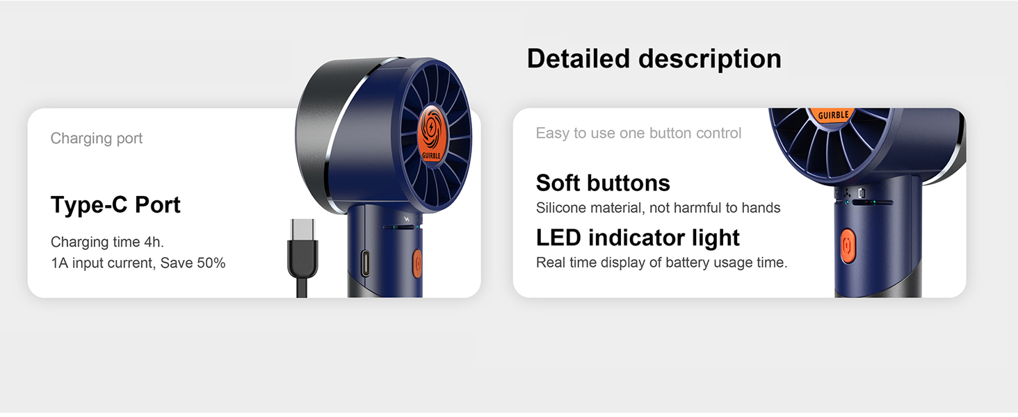Mini Handheld Fan