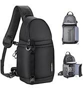 K&amp;F CONCEPT Camera Sling Bag Crossbody Bag Camera Shoulder Backpack DSLR/SLR/Mirrorless Photograp...