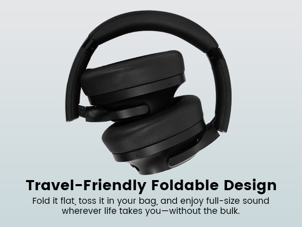 1Mii Y8+ Hybrid Noise Cancelling Headphones Bluetooth 6.0, Wireless LDAC Hi-Res Audio