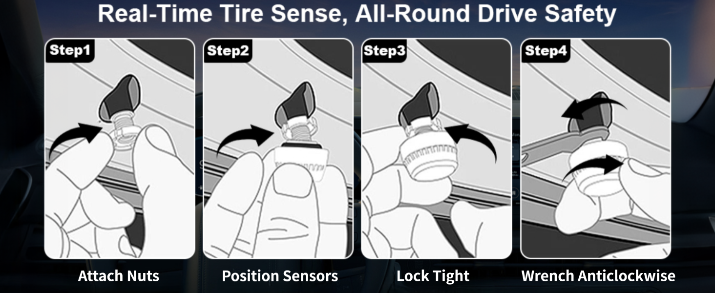 tpms tire pressure monitoring system tire pressure monitoring system solar and usb charging