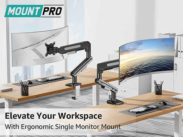 monitor desk mount