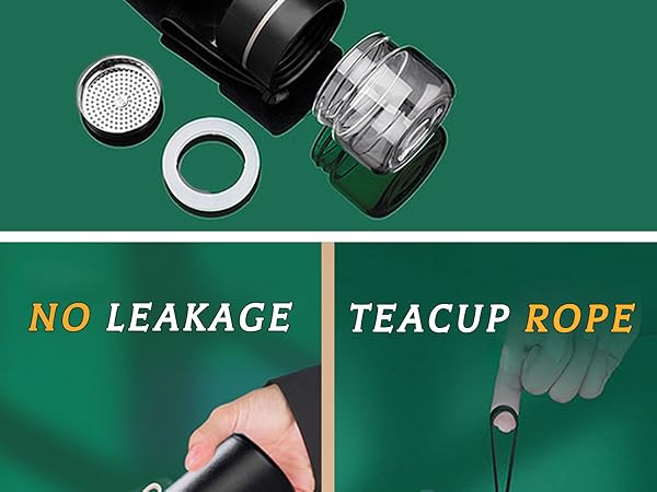 Tea Cup With Infuser And Lid