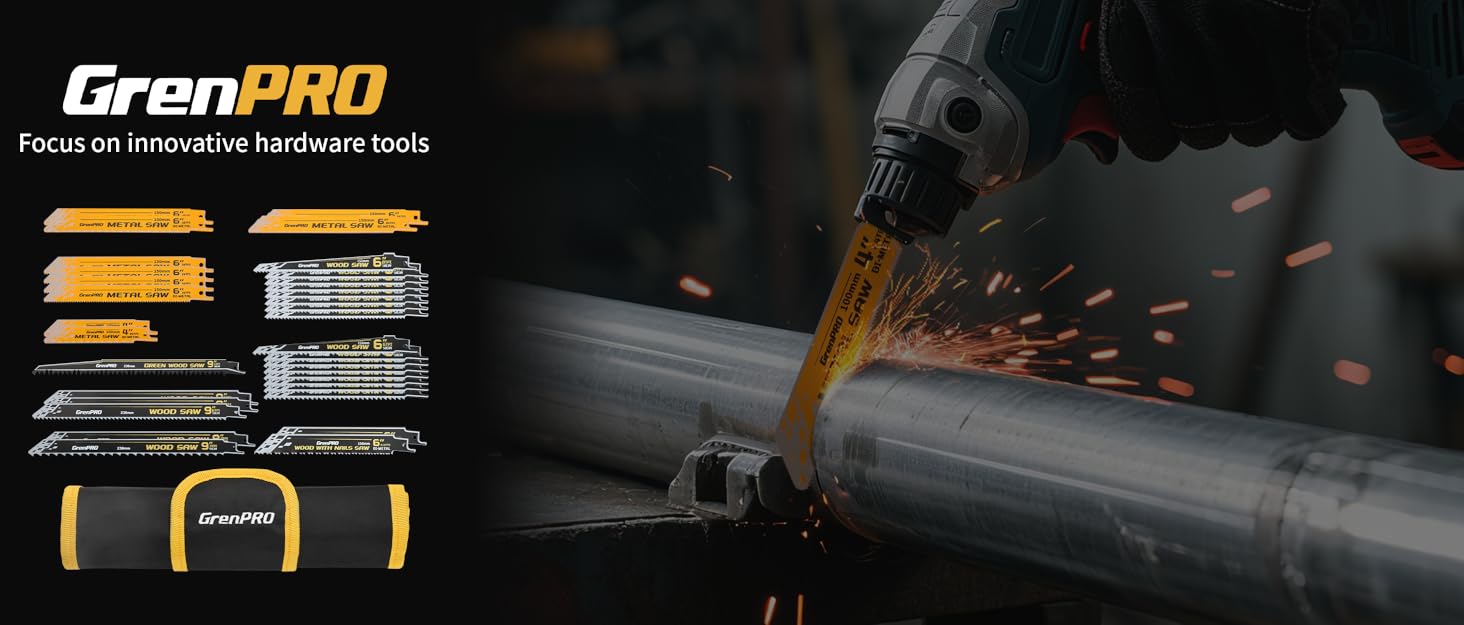 Reciprocating Saw Blade Set