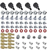 PC Computer Screws Standoffs Set Kit and M.2 Standoff and Screw for M.2 Drives for Computer Case ...