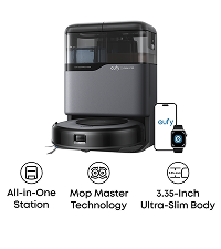 eufy C28 Robot Vacuum Cleaner and Mop Combo, 15,000 Pa, HydroJet Roller Mop