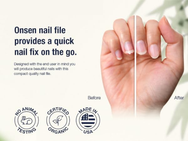 Nail Files Double Sided All Natural and Acrylic Manicure