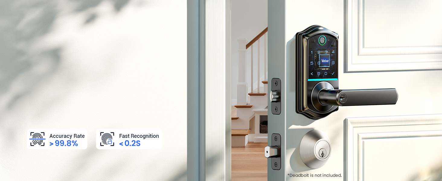 keypad door lock deadbolt with handle