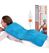 Boileau Electric Heating Pad for Back Pain and Period Cramps Relief, 17"x33" Extra Large XXXL, 3 ...