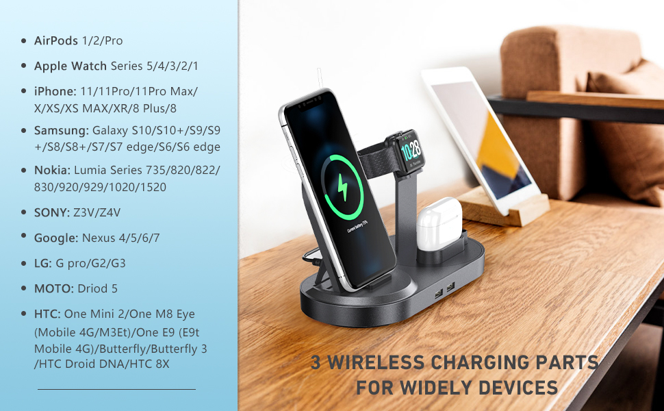 wireless charger station