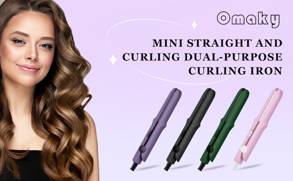 New Mini Dual-Purpose Curling Iron