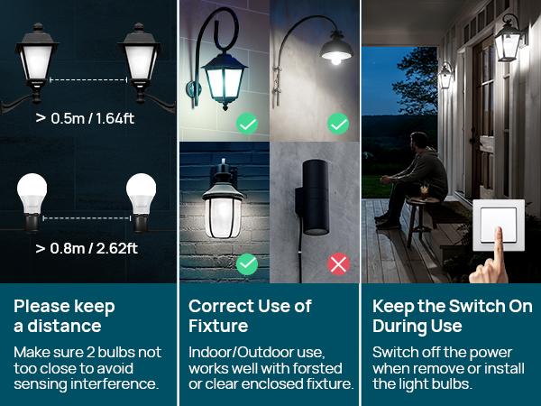 dusk to dawn light bulbs